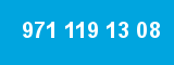 971 119 13 08